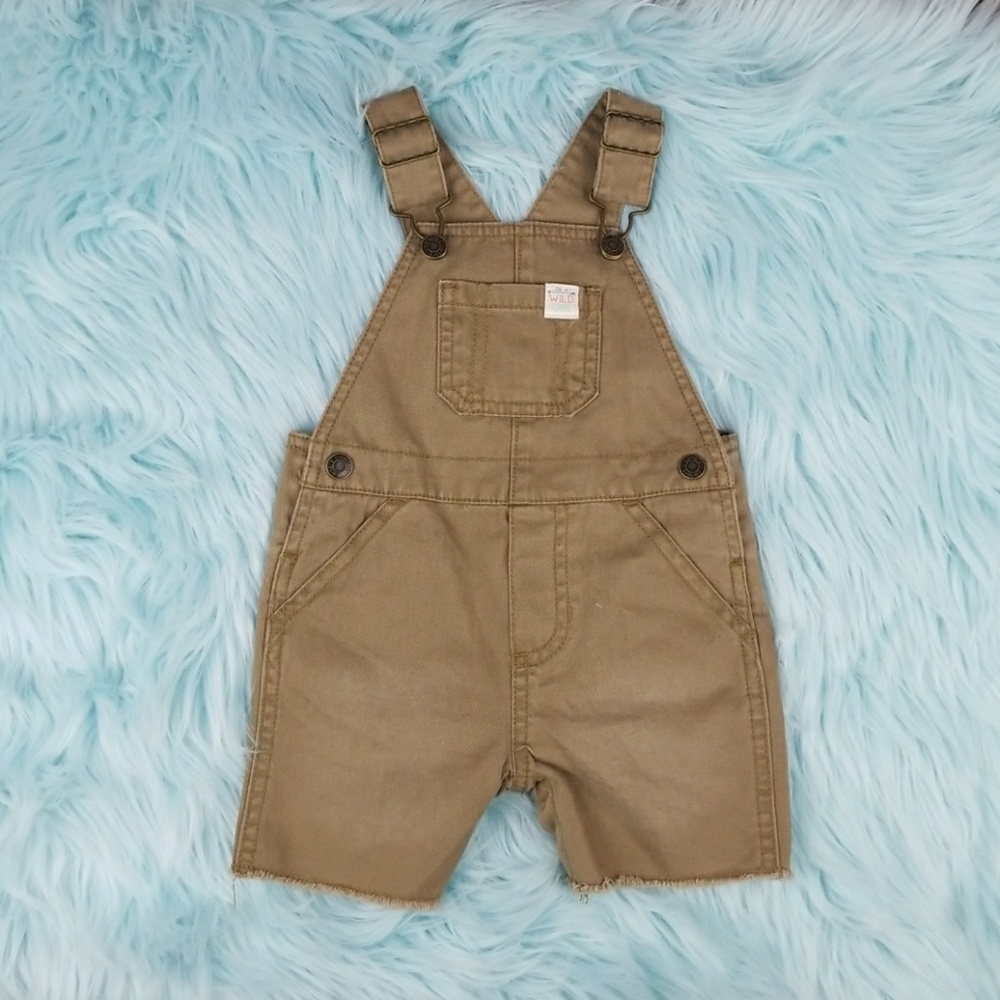 Carter's Baby Boys' 2 Piece Tee and Shortalls Set - Picture 4 of 5